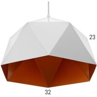 Подвесная люстра BayerLux Антер 4964585 (белый-золото)