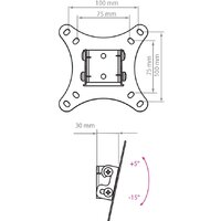 Кронштейн для телевизора Arm Media LCD-02