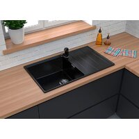 Кухонная мойка GranFest GF-LV-860L (песочный)