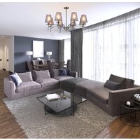 Подвесная люстра Escada Faith 694/8PL E14*40W Nickel