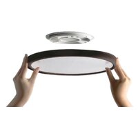 Светильник-тарелка Ultra LED NR 18W 2800K (черный)