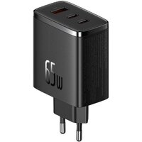Сетевое зарядное Baseus Cube Pro 3 Ports Fast Charger 65W P10152301113-00 (черный)
