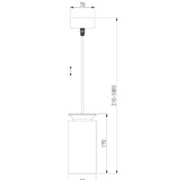 Припотолочная люстра Elektrostandard DLS021 9+4W 4200K (белый матовый/серебристый)
