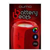 Беспроводная колонка QUMO BatteryBeats (красный)