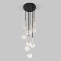 Подвесная люстра TK Lighting Nilos 5944 (золото/черный)