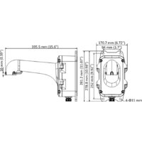 Крепление для камер видеонаблюдения Hikvision DS-1604ZJ-BOX