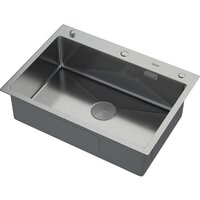 Кухонная мойка ARFEKA ECO AR 700*500 POP-UP SATIN