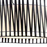 Подвесная люстра Escada Zambeze 10181/3S E27*60W Black/Silver