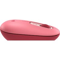 Мышь Logitech Pop Mouse (розовый/бордовый)