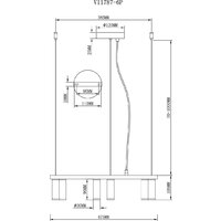 Подвесная люстра Moderli Sofina V11787-6P