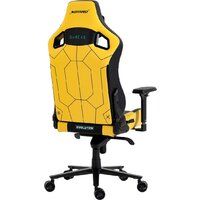 Игровое (геймерское) кресло Evolution Nomad PRO Cyberpunk Core (черный/желтый)