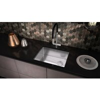 Кухонная мойка ZorG Zerox 54 U / IF Side SF Steel