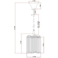 Подвесная люстра Moderli Wave V10771-1P