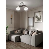 Люстра средней высоты Aitin Pro НПБ 02-2x60-101 1454/2 (хром)