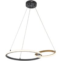 Подвесная люстра Escada Relation 10230/2LED (Black/Gold)