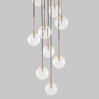 Подвесная люстра TK Lighting Nilos 5944 (золото/черный)