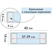 Моп (тряпка) Perfecto Linea Solid 44-532032