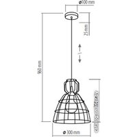Подвесная люстра TK Lighting Catarina white 1870