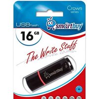 USB Flash SmartBuy Crown 16Gb Black (SB16GBCRW-K)