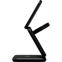 Беспроводное зарядное Magssory Fold Pro 3 в 1 WCH063 (черный)