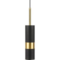 Подвесная люстра ЭРА PL33 BK/GD MR16 GU10 Б0061382 (черный/золото)
