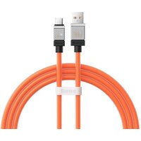 Кабель Baseus CoolPlay Series USB Type-A - USB Type-C (1 м, оранжевый)