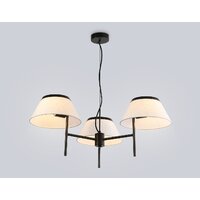 Подвесная люстра Ambrella LH72451/3 BK/WH (черный/белый)
