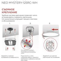 Припотолочная люстра In Home Neo Mystery-125RC-WH 4690612060941