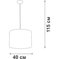 Подвесная люстра Vitaluce V2956-1/2S