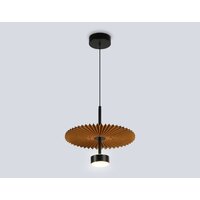 Подвесная люстра Ambrella LH72607 BK/CF (черный/кофе)