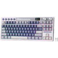 Клавиатура Royal Kludge M87 RGB Ocean Blue (RK Cream)