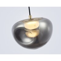 Подвесная люстра Ambrella light LH12001 BK/GD/SM (черный/золото/дымчатый)