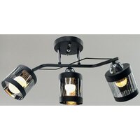 Припотолочная люстра Aitin Pro НПБ 02-3x60-101 9096/3 (черный/хром)