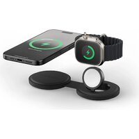 Беспроводное зарядное Satechi OntheGo 2-in-1 Charger ST-QTG21K (черный)