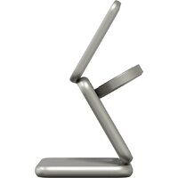 Беспроводное зарядное Magssory Fold Pro 3 в 1 WCH063 (титановый)