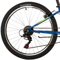 Велосипед Novatrack Racer 2023 24SHV.RACER.14DBL23 (синий)