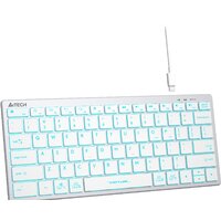 Клавиатура A4Tech Fstyler FX61 (серебристый/белый)