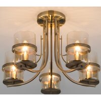 Припотолочная люстра Евросвет 60085/5 (Antique Bronze)