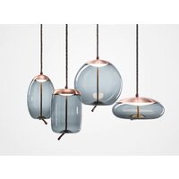 Люстра средней высоты DeLight Collection Knot 9966P/A (copper/blue)