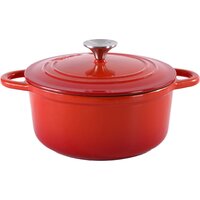 Кастрюля Gipfel Majolica Flame 52847 (оранжевый)