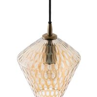 Подвесная люстра Bergenson Bjorn Mystic Aura BB0000549 (янтарно-золотой)