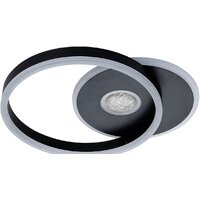 Припотолочная люстра Escada 10234/1LED (черный/белый)