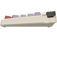 Клавиатура AULA AU75 (бежевый/фиолетовый/красный, Leobog Star Vector)