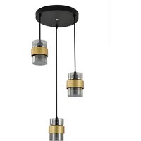 Подвесная люстра Escada 1139/3S (черный/золото)
