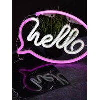 Ночник ILikeGift Hello inscription 151-2022092