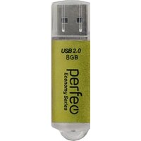 USB Flash Perfeo E01 16GB (золотистый)