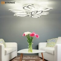 Подвесная люстра Estares Medea 120W 9F-RC-645x135-WHITE/WHITE-220-IP20