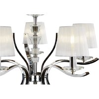Подвесная люстра iLamp Omega RM5231/5 (хром)