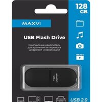 USB Flash Maxvi SF 128GB (черный)