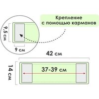 Моп (тряпка) Perfecto Linea Solid 44-532033